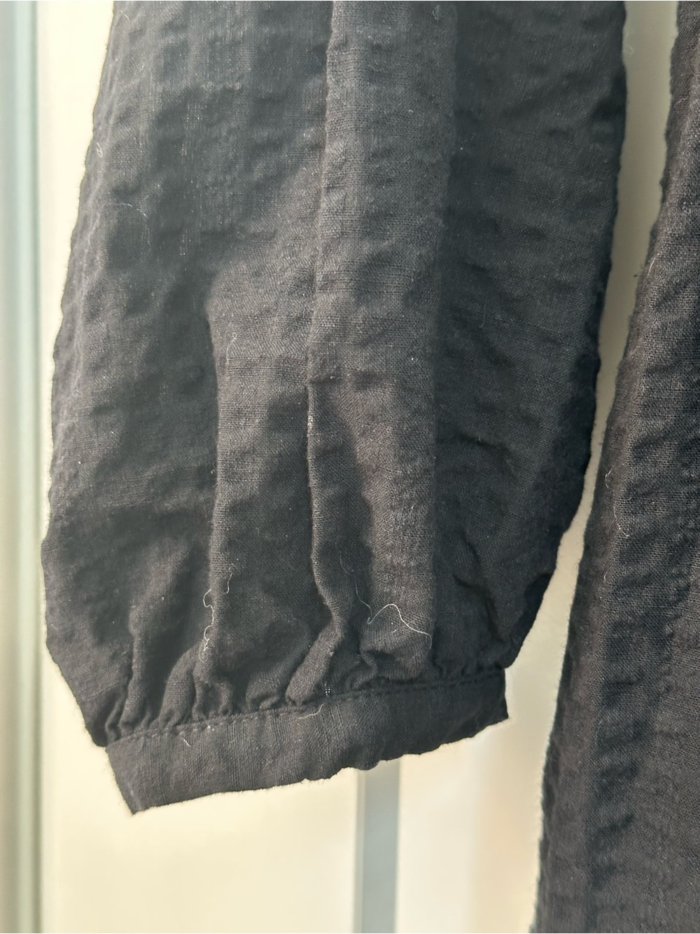 Old Navy Seersucker Midi Swing Dress — Versatile Dress with Pockets - Picture 7 of 7
